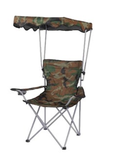 Huitich Portable Folding Beach Chair With Umbrella  - Image 1