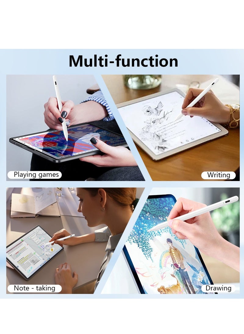 Necomi - Stylus Pen for iPad, Pencil for iPad 2018 or Later, High Tilt Sensitivity, Palm Rejection, Fast Charging, Power Display,Compatible with iPad Pro 11/12.9/13 inches, iPad Mini, iPad, iPad Air - Image 1