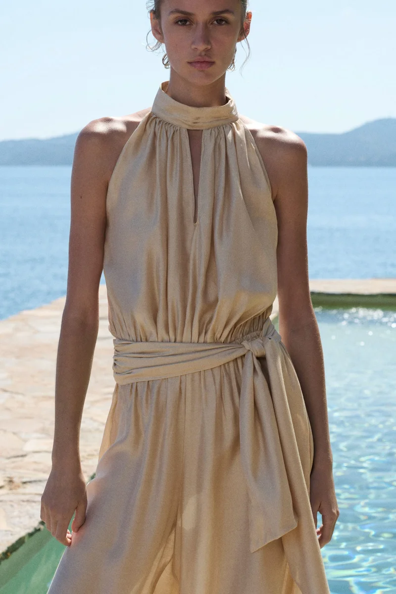 H&M  Halterneck jumpsuit for Women | Best Price UAE