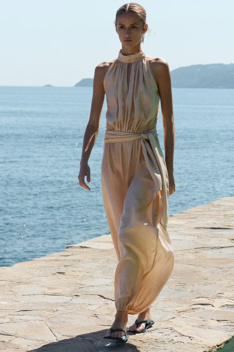 Halterneck jumpsuit