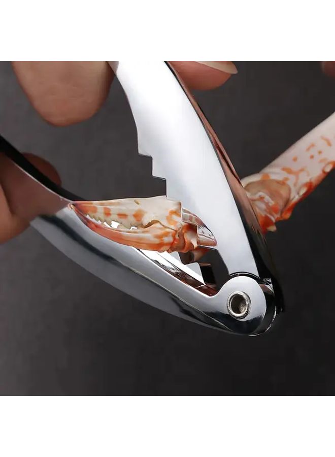 Crab Clamps 8pcs 304 Stainless Steel Crab Eating Tool Set For Household - Image 5