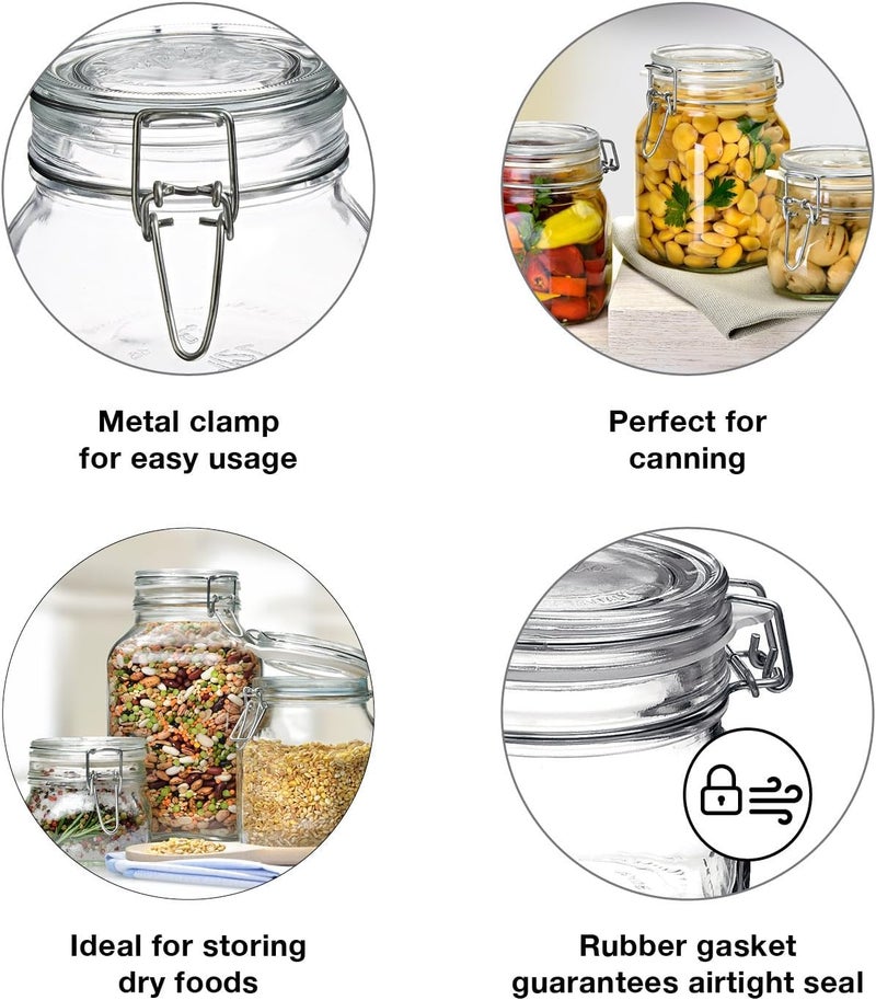 Bormioli Rocco Fido Clear Jar, 6.75 Oz. - Image 4