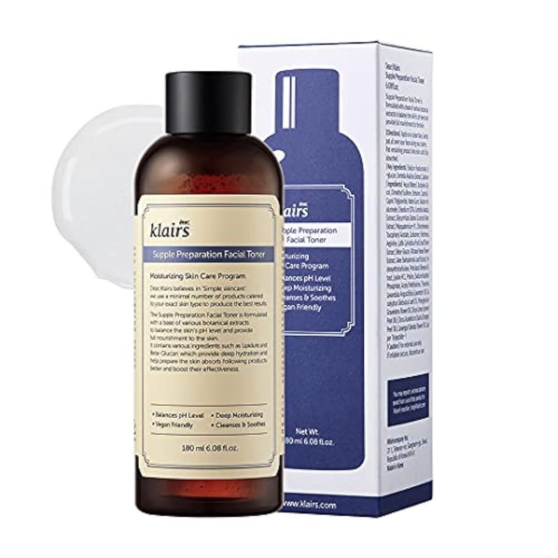 DearKlairs Supple Preparation Facial Toner, 180 ml - Image 1