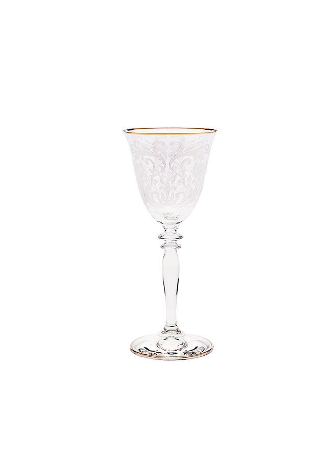 Villeroy & Boch 6-Piece6 Embroidery Gold Juice Glasses  - Image 1