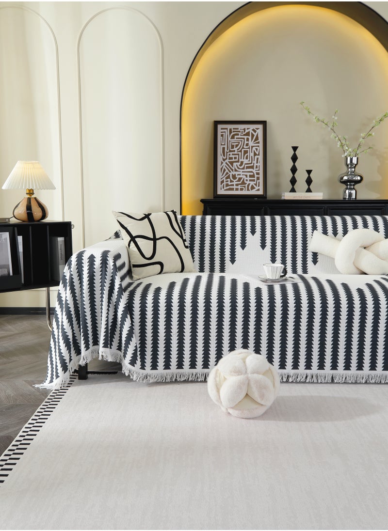 FASHION HOME - Couch Cover Living Room Furniture Protector Sofa Covers Multi-Functional Throws Sheet Blanket Sofa Slipcover Washable - Image 1