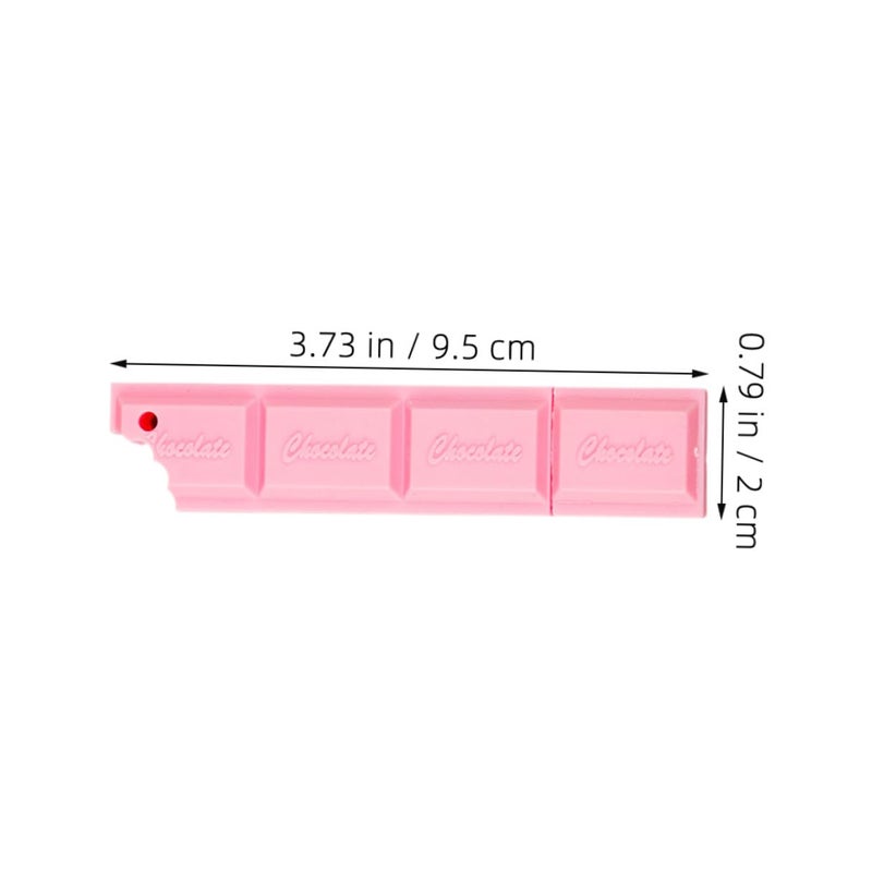 6Pcs Cartoon Chocolate Shape Ballpoint Pens Set Fun Creative Gel Ink School Office Supplies - Image 3