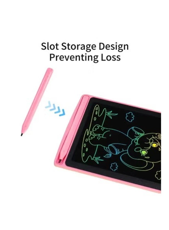 LCD Writing Tablet for Kids & Adults – 8.5-Inch Colorful Drawing Board with Stylus – Reusable Digital Doodle Pad for Learning, Drawing & Notes - Image 2