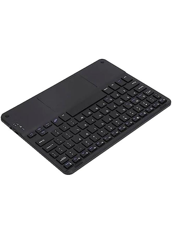 erorex Touch Keyboard External Keyboard Wireless Keyboard For Laptops For Tablets For Smartphones Black - Image 4