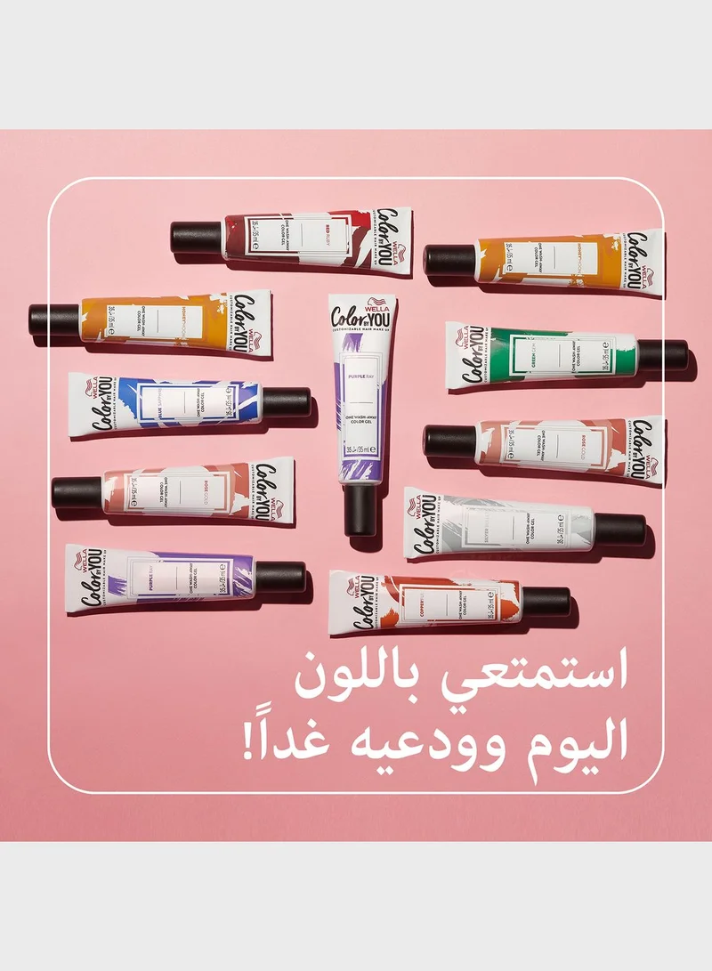 ويلا صبغ شعر (غسلة واحدة) احمر