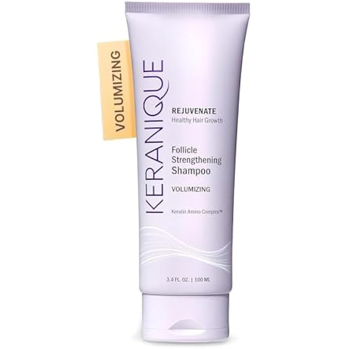 Keranique VOLUMIZING SHAMPOO - HAIR THICKENING FOR FINE & THINNING HAIR - KERATIN ENRICHED, SCALP CLEANSING, SULFATE-FREE, COLOR-SAFE VOLUME SHAMPOO - Image 2