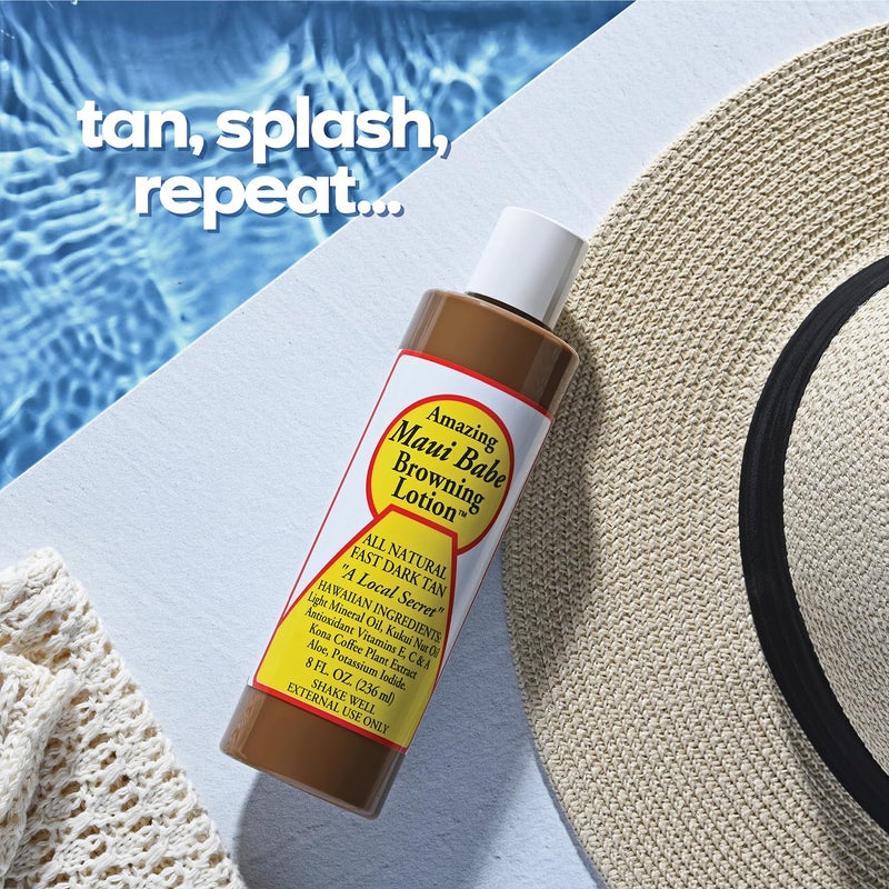 Maui Babe Browning Lotion 8 Ounces (Pack of 2) - Image 4