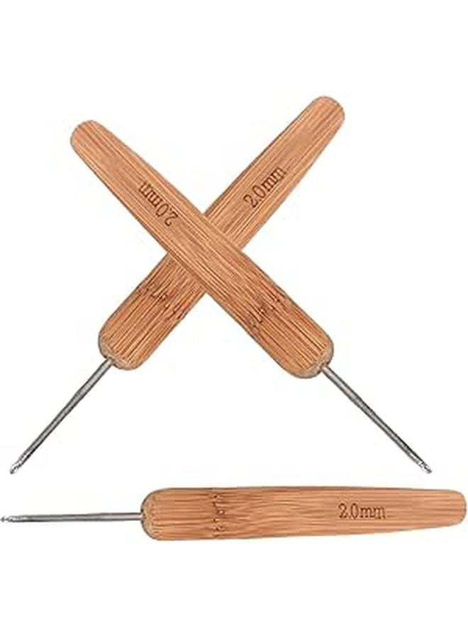 3Pcs Crochet Hooks Set Ergonomic Handles Comfortable Grip Smooth Finish Yarn Craft Tools for Beginners - Image 1