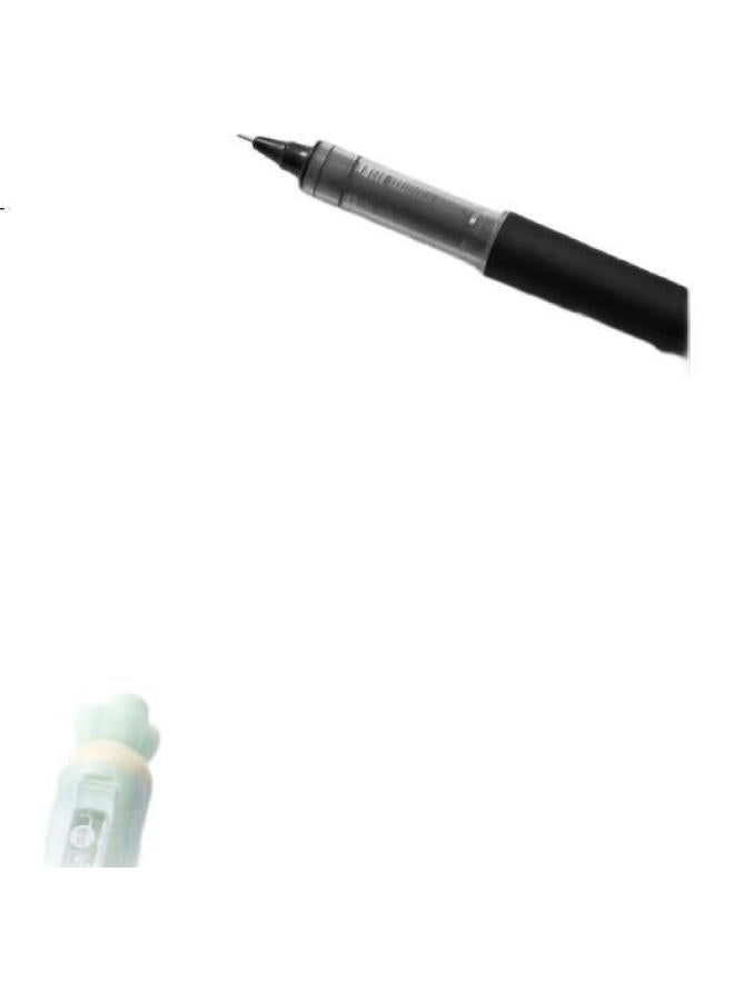 Aihao Erasable Retractable Pen Refill, St Tip 0.5Mm, Erasable Gel Pen Replacement, Thermal Erasable Pen Refill, Crystal Blue, 30 Pieces, Dz2200 - Image 3