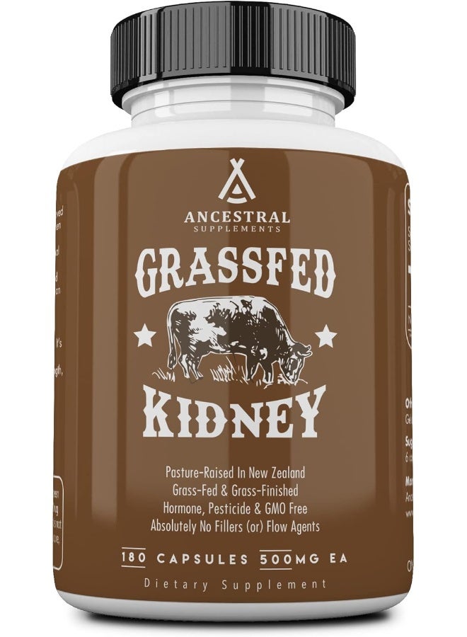 Ancestral Supplements High In Selenium, B12, Dao Supports Kidney, Urinary, Histamine Health (180 Capsules) - Image 1