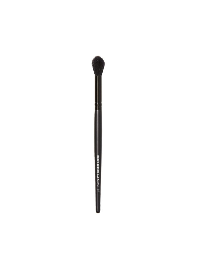 elf Fluffy Eye Blender Brush Easily Blends Eyeshadow Can Be Used to Set Concealer With Powder Creates A SoftFocus Effect Vegan CrueltyFree - Image 2