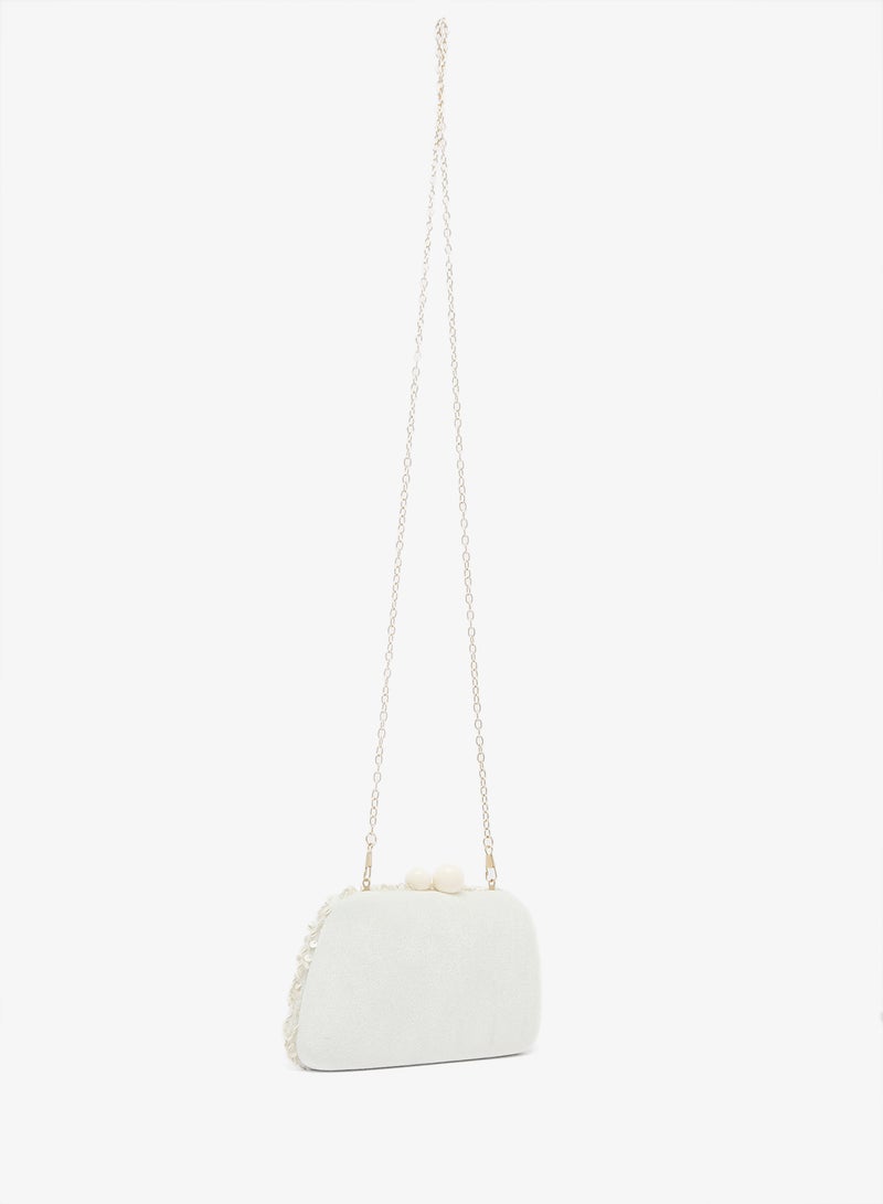 GLAMOROUS Embellished Sequin Clutch Bag - Image 2