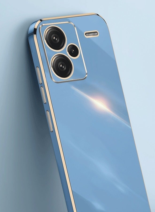 Back Case Cover for Xiaomi Redmi Note 13 Pro Plus 5G Back Cover | Gold Electroplating Chrome | Raised Edges | Super Soft-Touch | Bumper Back Case for Xiaomi Redmi Note 13 Pro Plus 5G - Image 2