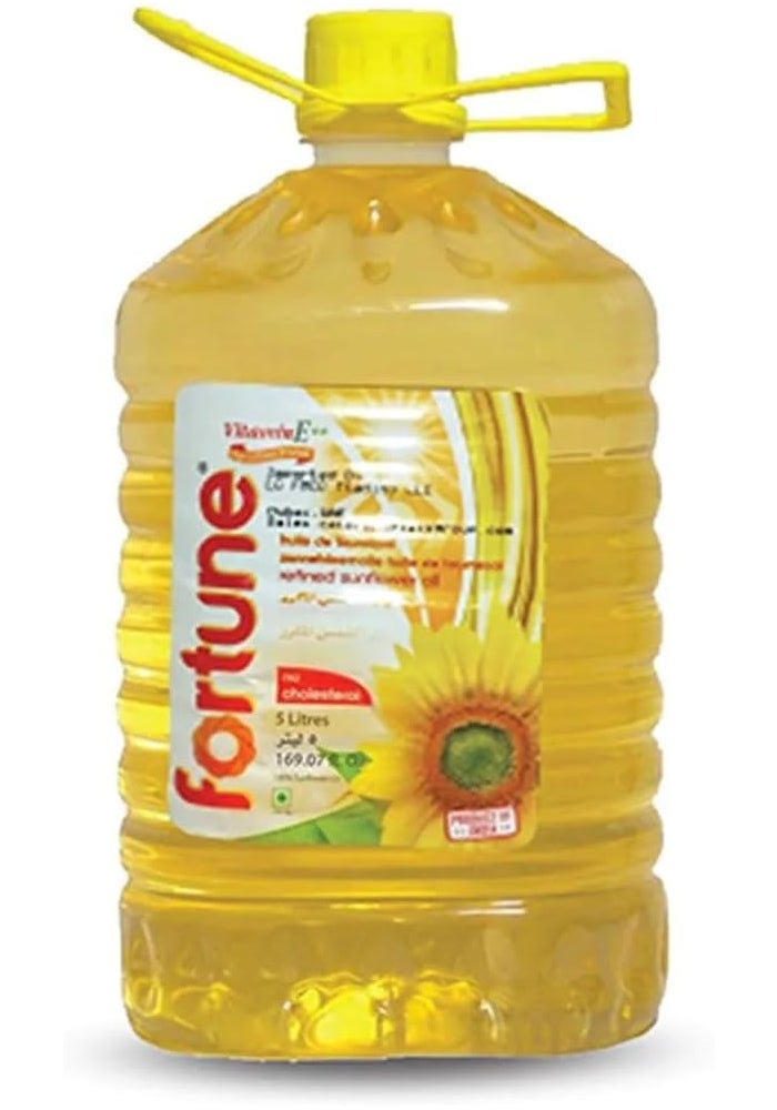FORTUNE Refined Sunflower Oil 5 Liters - Image 1