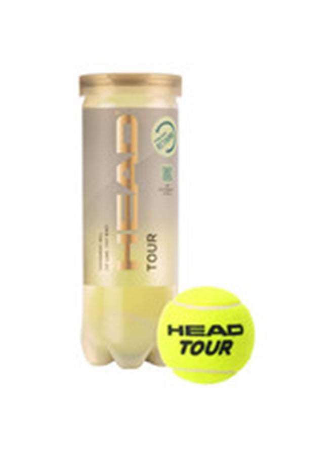 HEAD - HEAD Tour Tennis Balls - Can of 3 balls, premium tennis ball for more speed - Image 1