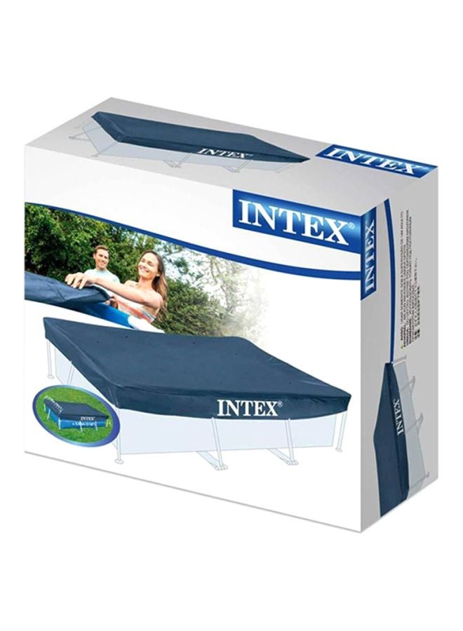 INTEX 3 separate layers Rectangular Winter Frame Pool Cover With Repair patch 3x2x75cm - Image 2