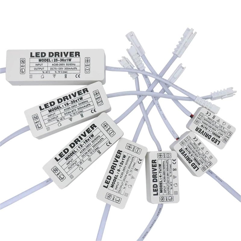 LED Power Supply Driver 8 12W AC85 265V 300mA For 1 3W 3 5W 4 7W 8 12W 12 18W 18 25W 25 36W LED Lamps - Image 1