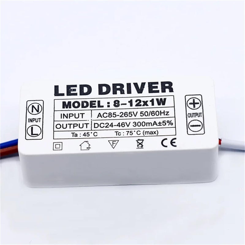 LED Power Supply Driver 8 12W AC85 265V 300mA For 1 3W 3 5W 4 7W 8 12W 12 18W 18 25W 25 36W LED Lamps - Image 3