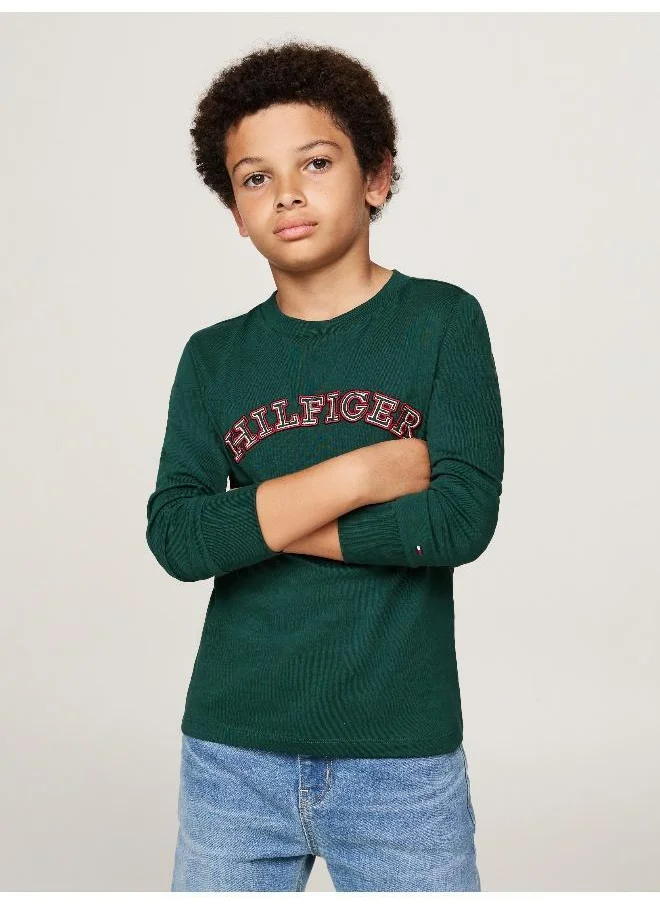 TOMMY HILFIGER Youth Logo Sweatshirt