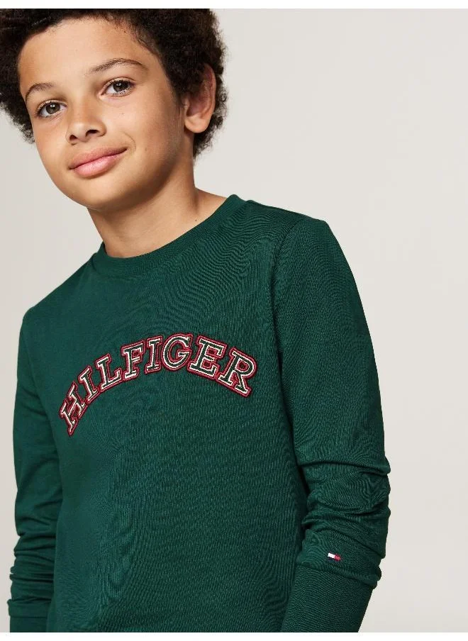 TOMMY HILFIGER Youth Logo Sweatshirt