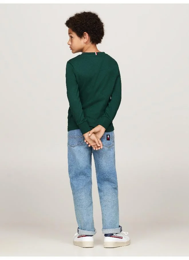 TOMMY HILFIGER Youth Logo Sweatshirt
