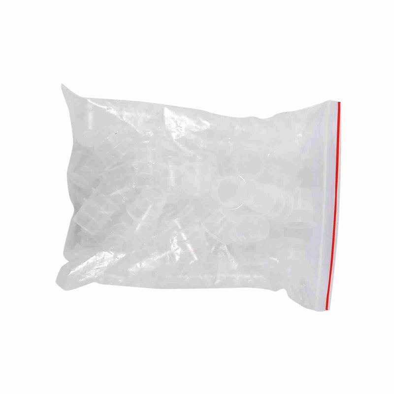 100Pcs/Set Tattoo Ink Cap Cup Container Plastic Permanent Makeup Pigment Accessories Holder (M) - Image 2