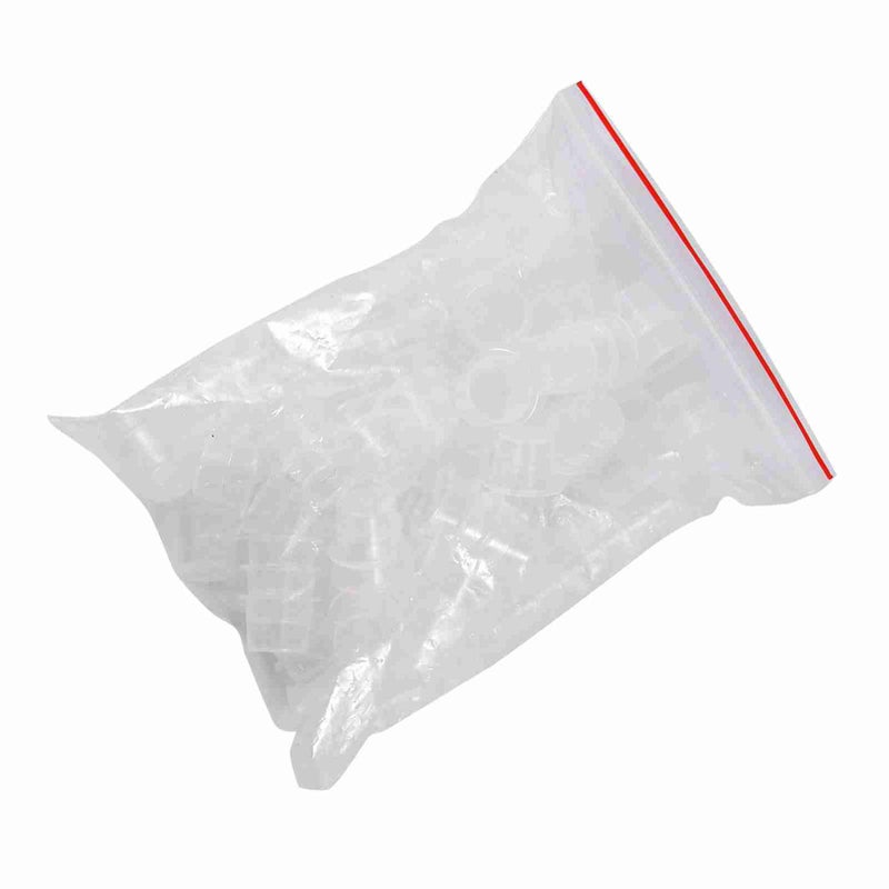 100Pcs/Set Tattoo Ink Cap Cup Container Plastic Permanent Makeup Pigment Accessories Holder (M) - Image 3