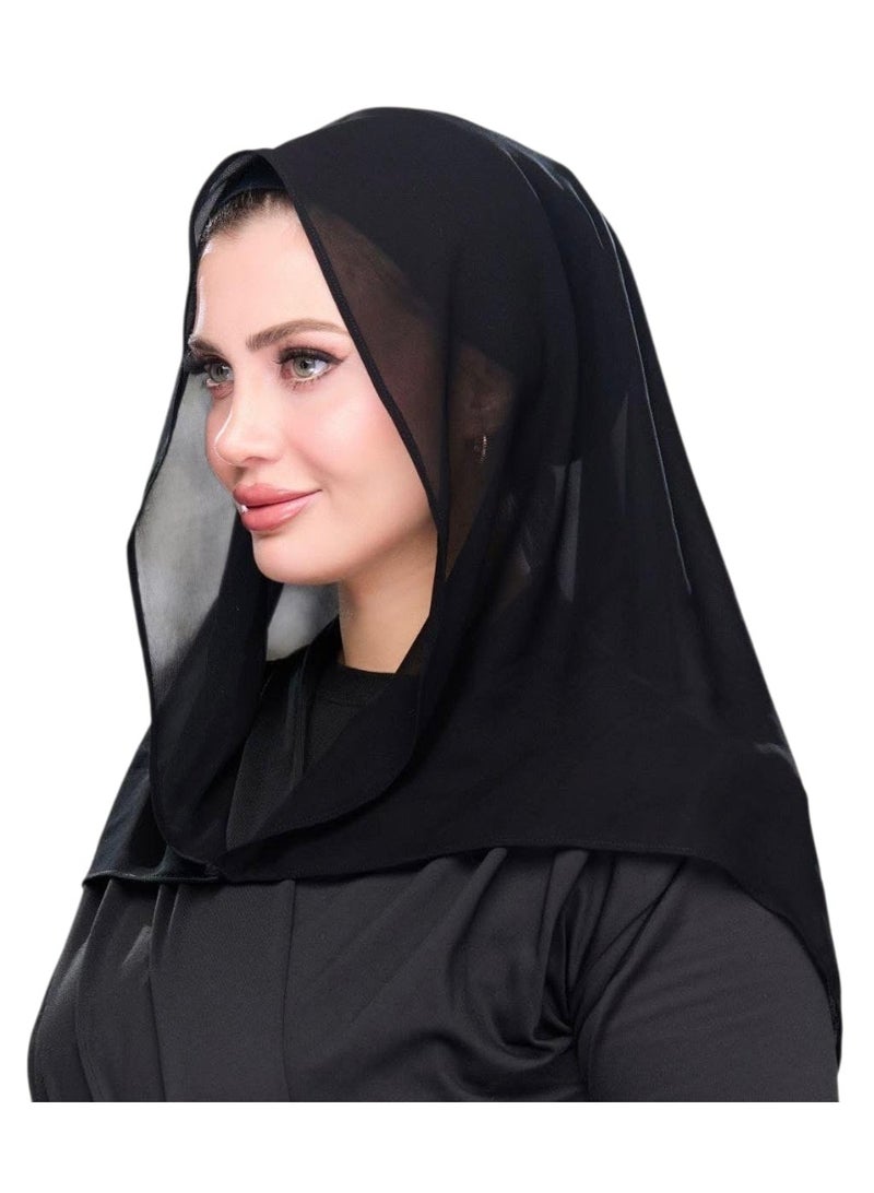 ايزي اسكارف بالبندانه كريب شيفون - Image 3