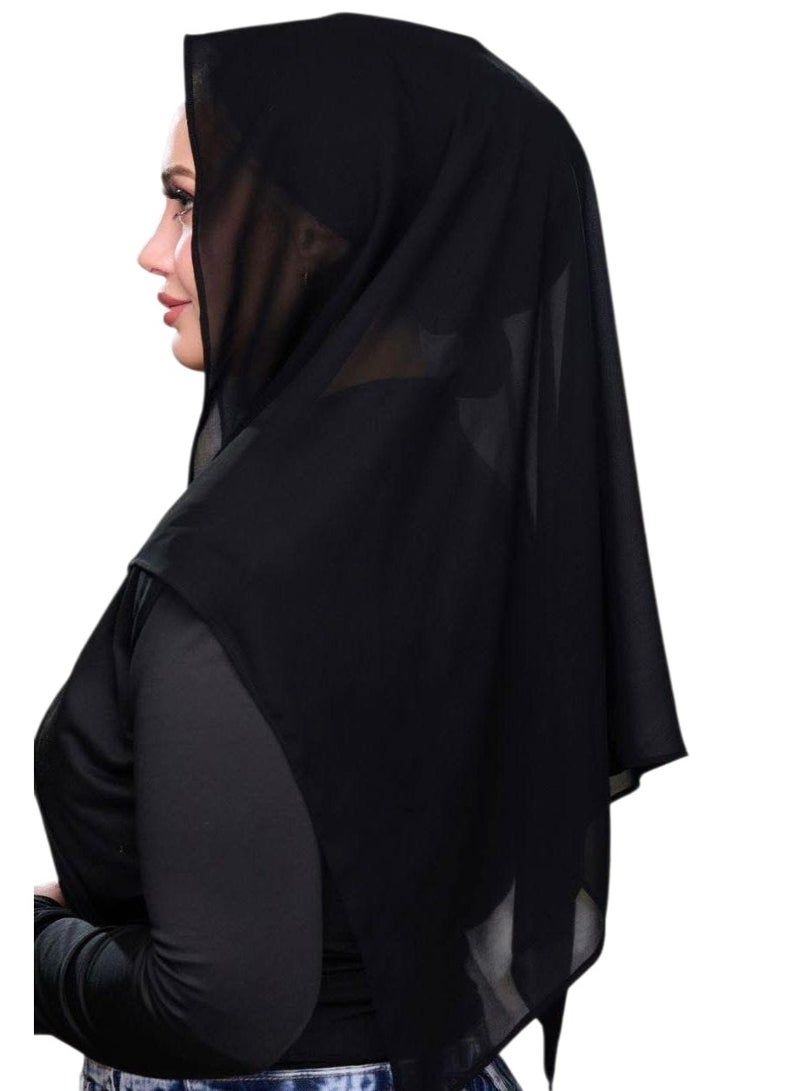 ايزي اسكارف بالبندانه كريب شيفون - Image 2