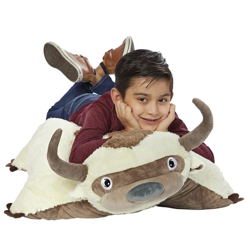 Pillow Pets 30 Jumboz Appa Stuffed Animal Nickelodeon Avatar The Last Airbender Plush Toy White - Image 2
