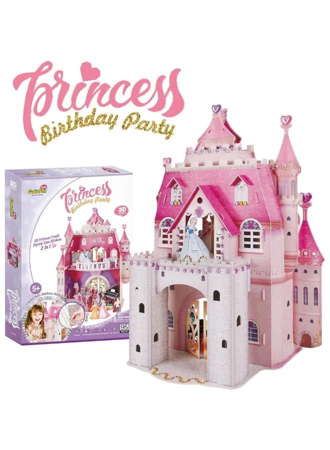 CubicFun Princess Birthday Party 3D Puzzle - Image 3