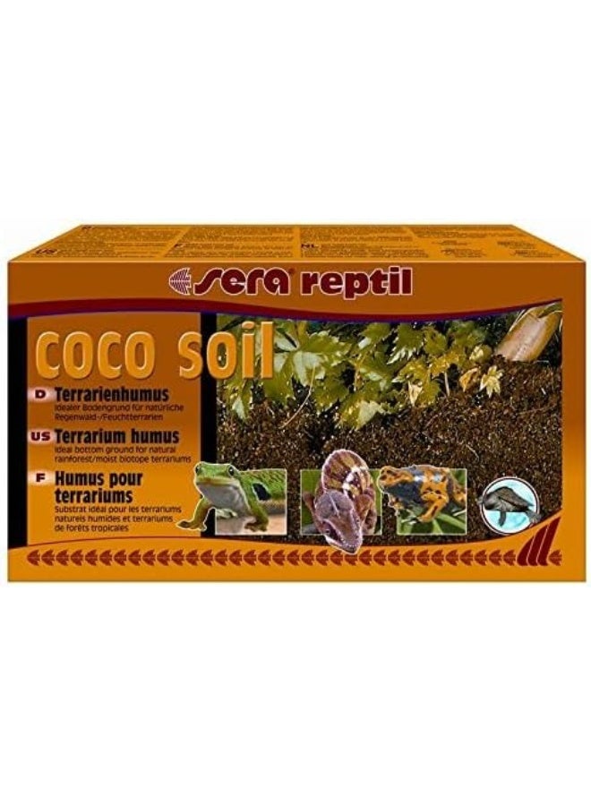 Sera Sera Reptile Coconut Fibre Coco Soil 8 Litres Terrarium Humus, 650G  - Image 3
