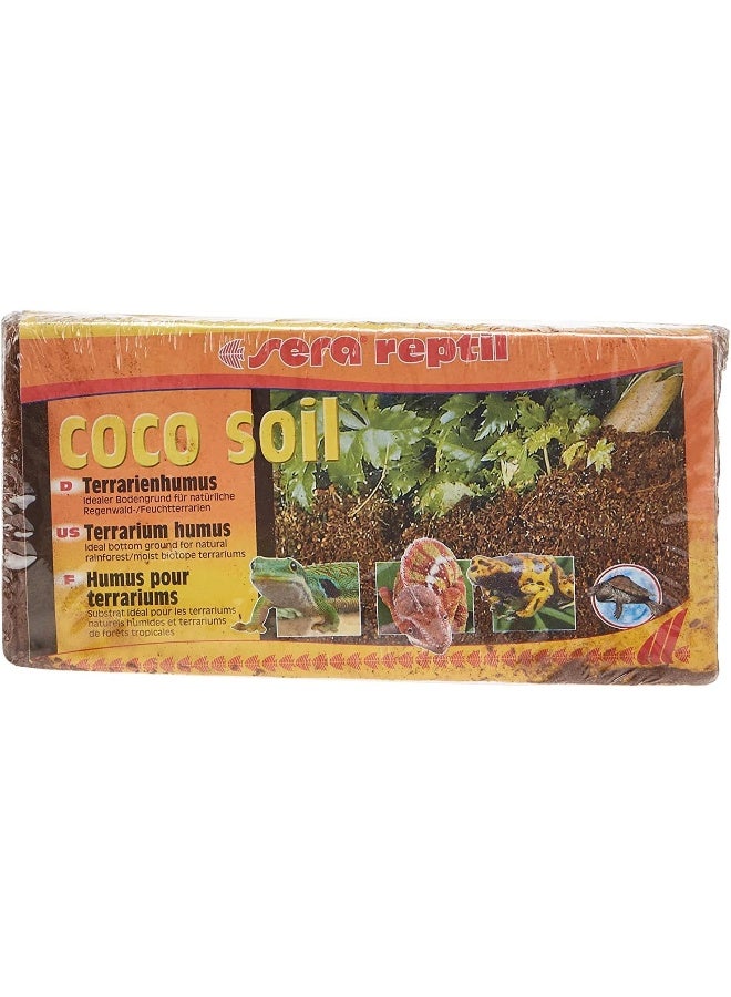 Sera Sera Reptile Coconut Fibre Coco Soil 8 Litres Terrarium Humus, 650G  - Image 1