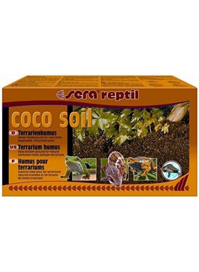 Sera Sera Reptile Coconut Fibre Coco Soil 8 Litres Terrarium Humus, 650G  - Image 4