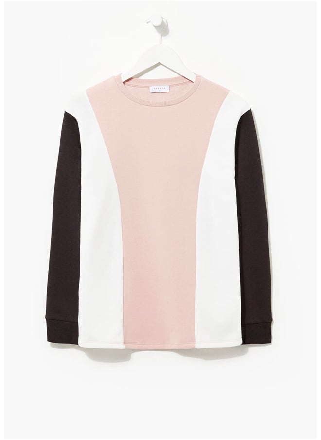 Matalan Colour Block Co-Ord Sweatshirt  - Image 3