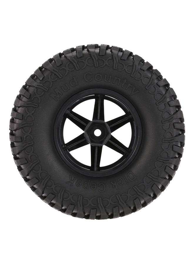 NIBEMINENT 4-Piece Tires With Wheel Rim For RC Rock Crawler AX-3020C - Image 3