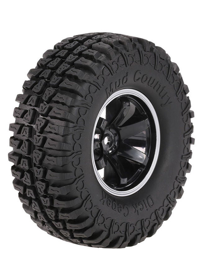 NIBEMINENT 4-Piece Tires With Wheel Rim For RC Rock Crawler AX-3020C - Image 4