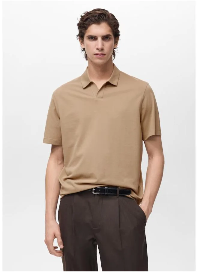 Mango Man Pique Polo