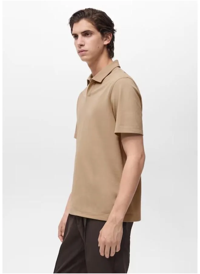 Mango Man Pique Polo