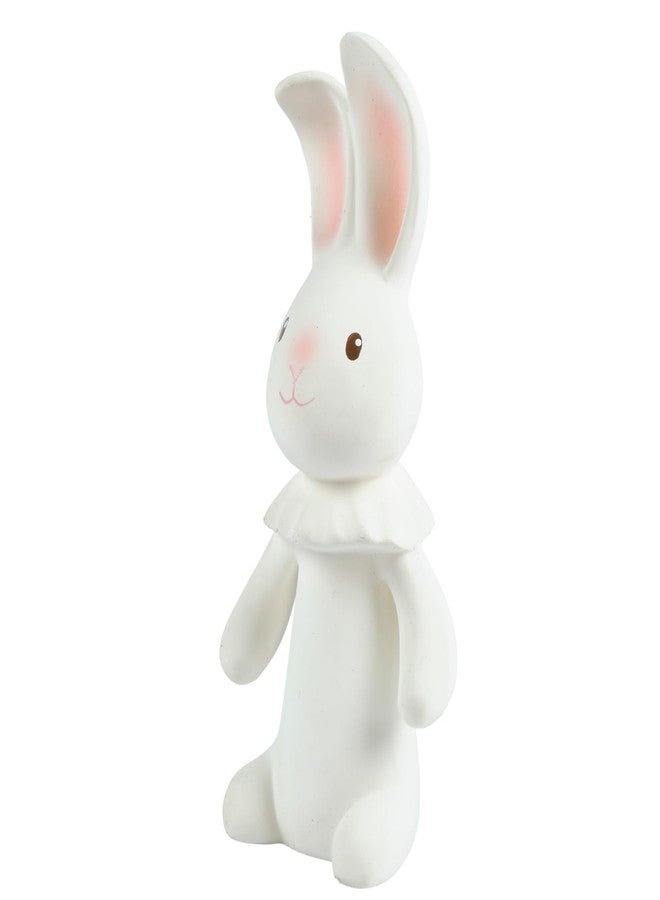 Tikiri Havah The Bunny all Rubber Squeaker Toy (White) - Image 2