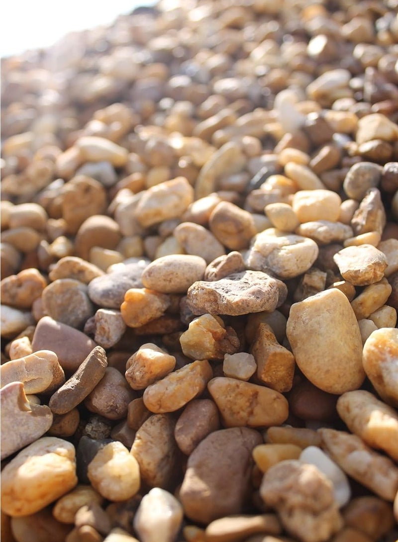 vsell24 2-4cm Decorative Pebbles Natural River Rock Pebbles for Plants, Home DIY Decor,Aquarium Gravel, Vase Fillers, Fairy Garden, Landscaping Outdoor Stones  - Image 2