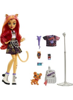 MONSTER HIGH Cat Toralei Stripe Collectible Doll With Pet And Accessories Sweet Fangs G3 Reboot  - Image 3
