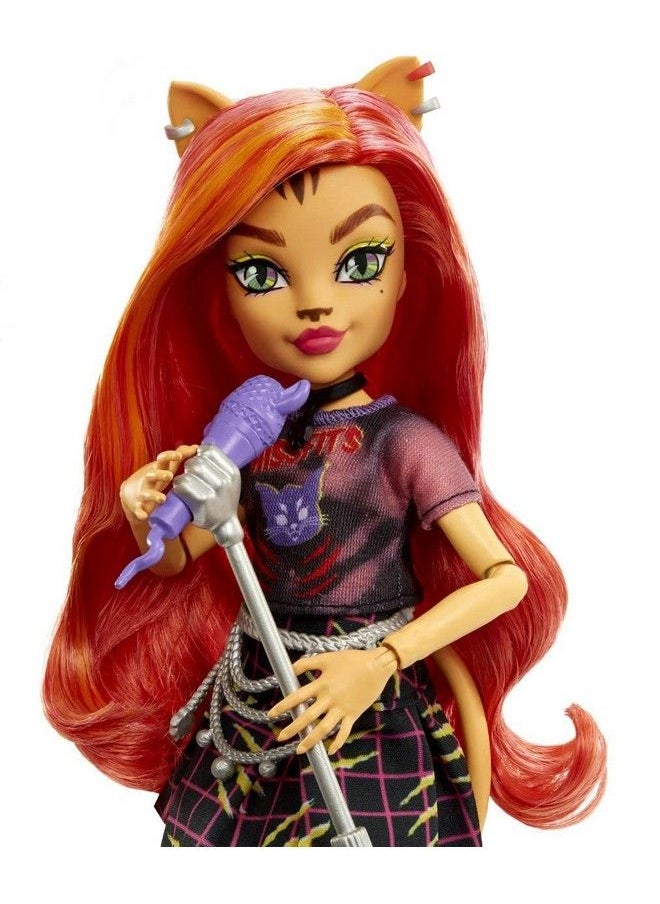 MONSTER HIGH - Cat Toralei Stripe Collectible Doll With Pet And Accessories Sweet Fangs G3 Reboot - Image 1