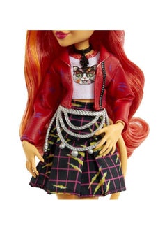 MONSTER HIGH Cat Toralei Stripe Collectible Doll With Pet And Accessories Sweet Fangs G3 Reboot  - Image 4
