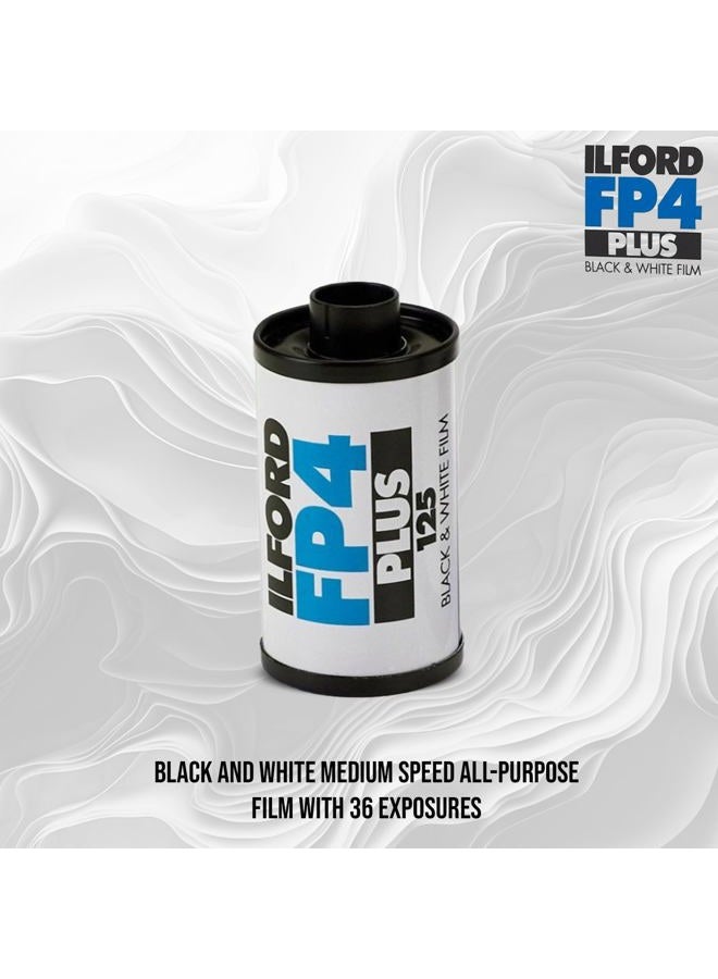 Ilford عبوة من 5 أفلام سلبية بالأبيض والأسود FP4 Plus 35 مم 36 تعريض - Image 3