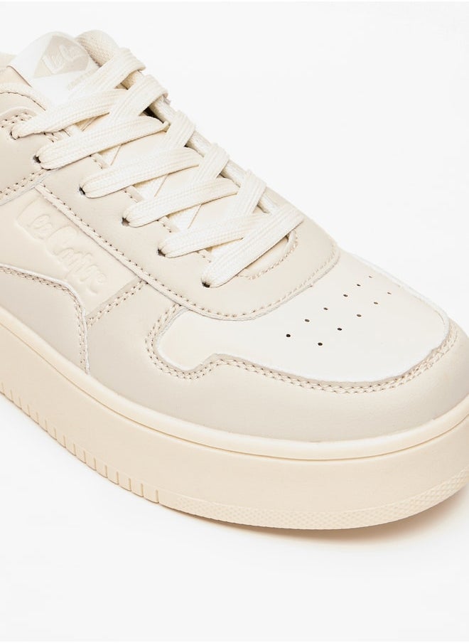 Lee Cooper - Women's Panelled Lace-Up Sneakers - Image 1